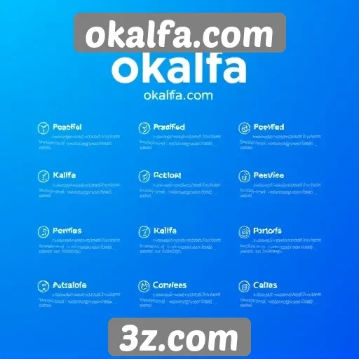 Análise das principais características do site okalfa.com